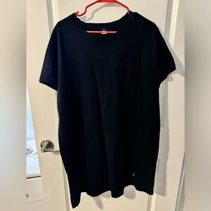 Old Navy T-Shirt Dress Black